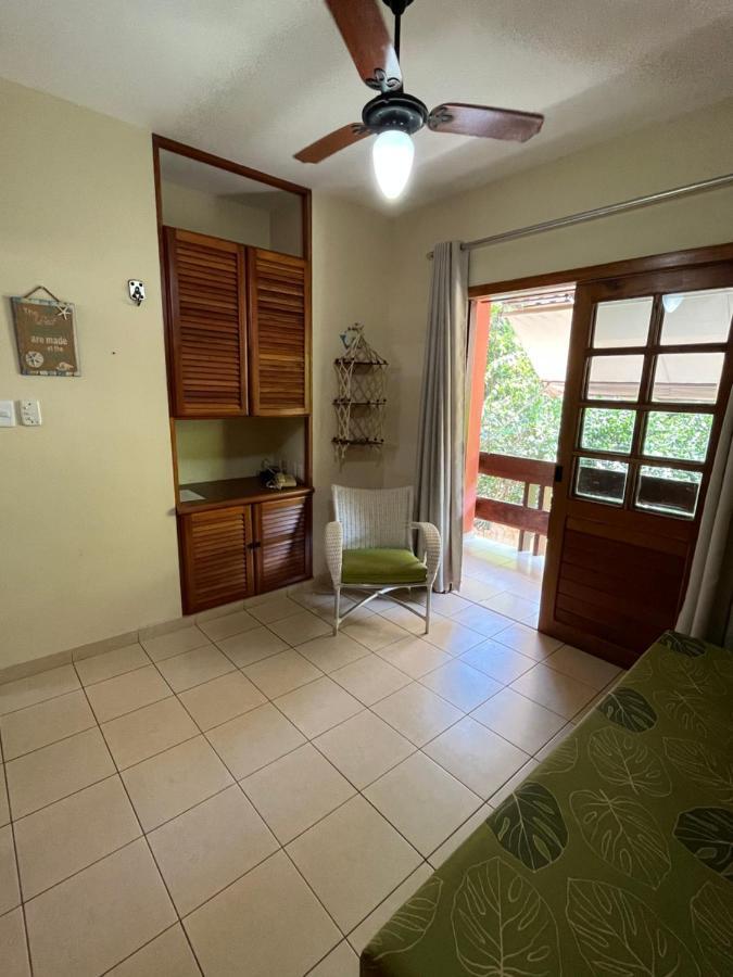 De Frente Pra Praia Apartamento Da Cris Taperapua - Condominio America Praia Flat Porto Seguro Exterior foto