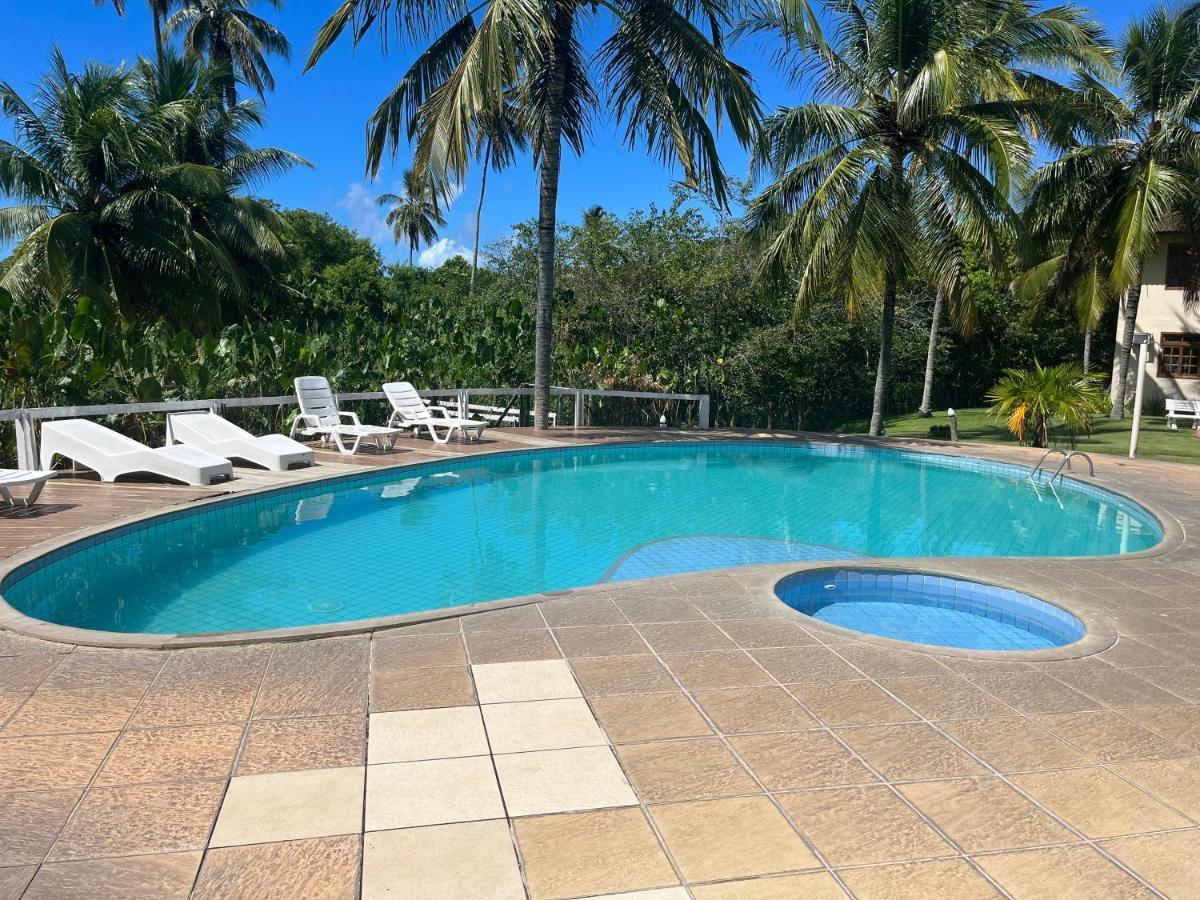 De Frente Pra Praia Apartamento Da Cris Taperapua - Condominio America Praia Flat Porto Seguro Exterior foto